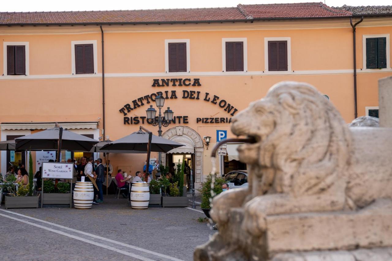 Albergo Dei Leoni Monterotondo Kültér fotó